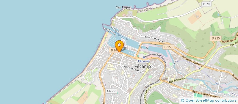 localisation de l'entreprise LA PICCOLA PAUSA à FECAMP