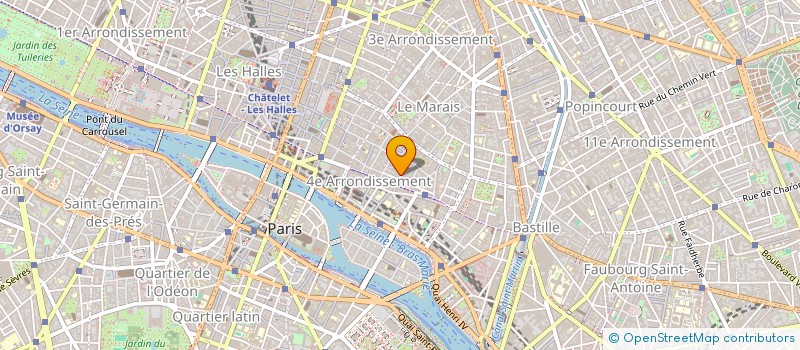 localisation de l'entreprise LA PICCOLA STRADA  PARIS