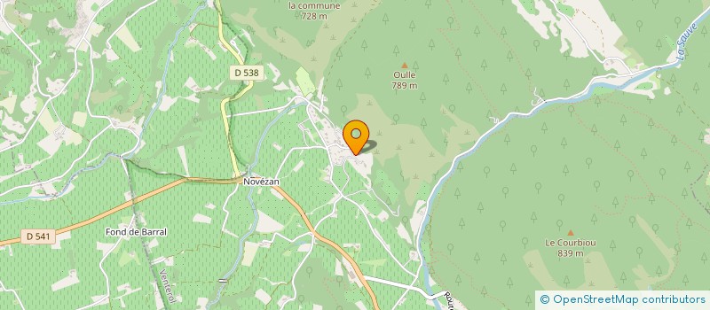localisation de l'entreprise LA PICHOLINE à SAINT-FERREOL-TRENTE-PAS