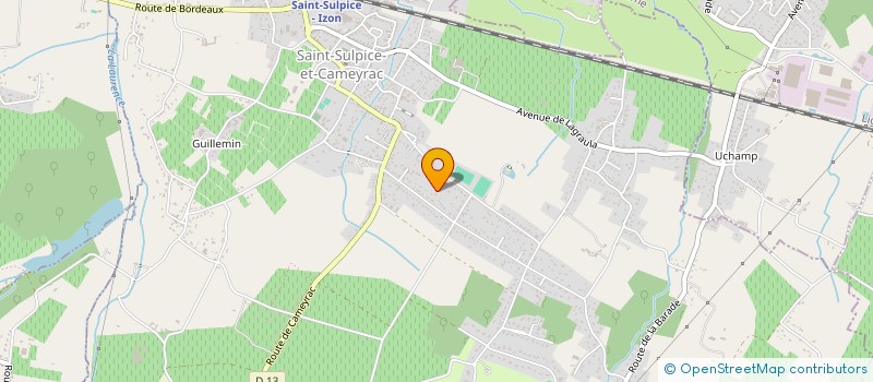 localisation de l'entreprise LA PICHOLINE  SAINT-SULPICE-ET-CAMEYRAC