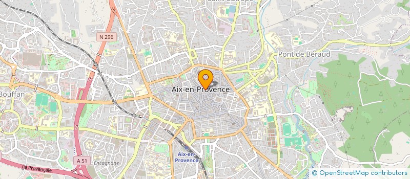 localisation de l'entreprise LA PICHOLINE  AIX-EN-PROVENCE