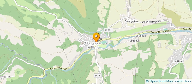 localisation de l'entreprise LA PICOUNE  NESCHERS