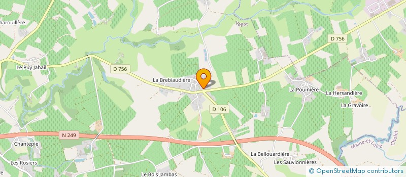 localisation de l'entreprise LA PICROLINE  VALLET