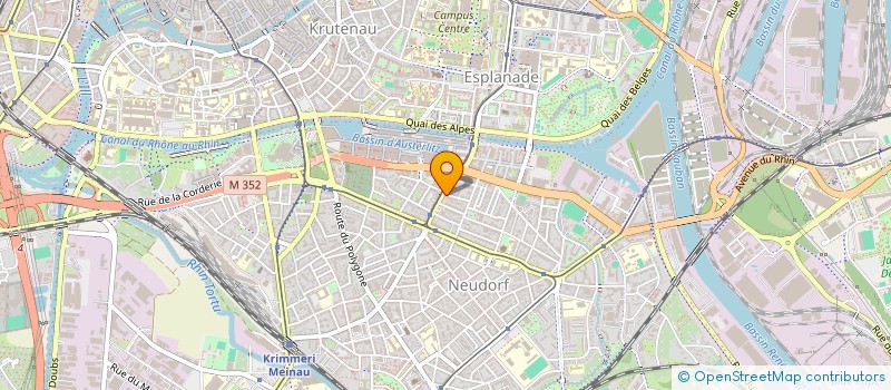 localisation de l'entreprise LA PIE à STRASBOURG