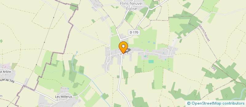 localisation de l'entreprise LA PIE INVESTISSEMENTS à TILLY