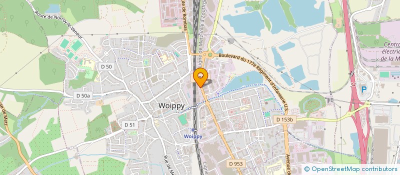 localisation de l'entreprise LA PIECE D'EXCEPTION à WOIPPY