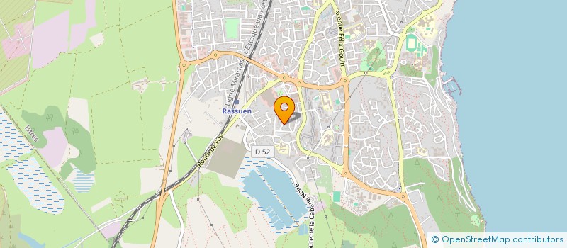 localisation de l'entreprise LA PIECE FOSSEENNE  ISTRES