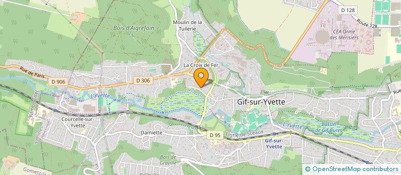 localisation de l'entreprise LA PIERRE A ENCRE à GIF-SUR-YVETTE