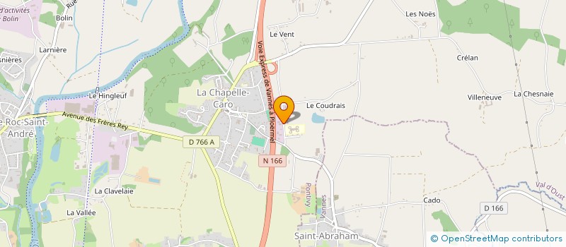 localisation de l'entreprise LA PIERRE A L'OEUVRE  VAL D'OUST