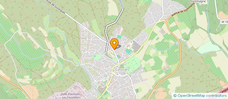 localisation de l'entreprise LA PIERRE A SEL  CASTRIES