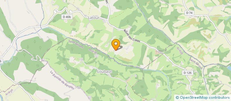 localisation de l'entreprise LA PIERRE DE L'ARIZE à DAUMAZAN-SUR-ARIZE