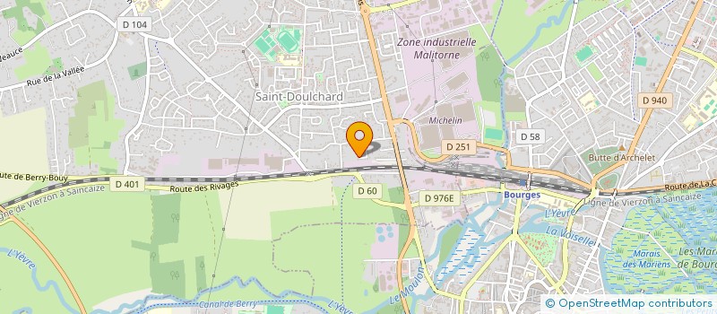 localisation de l'entreprise LA PIERRE ET LE SABRE  MARMAGNE