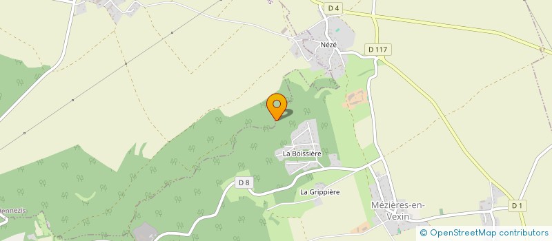 localisation de l'entreprise LA PIERRE LIQUIDE SOCIETE D EXPLOITATION  MEZIERES-EN-VEXIN