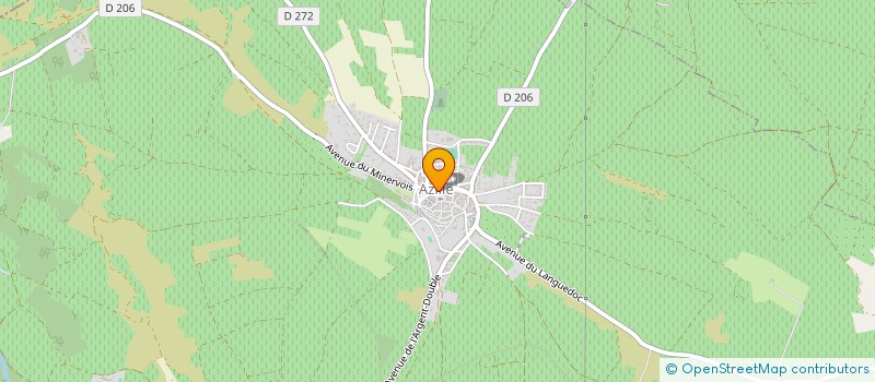 localisation de l'entreprise LA PIERRE OCCITANE  AZILLE