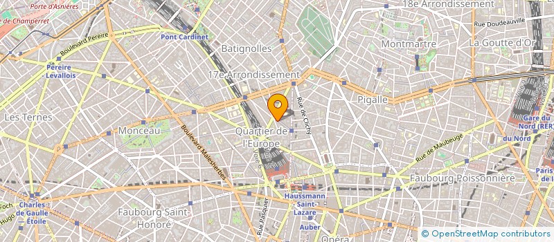 localisation de l'entreprise LA PIERRE POSEE à PARIS