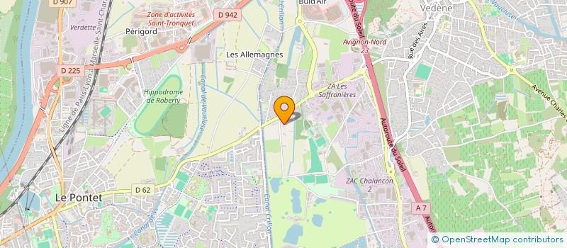 localisation de l'entreprise LA PIERRE PRECIEUSE  VEDENE