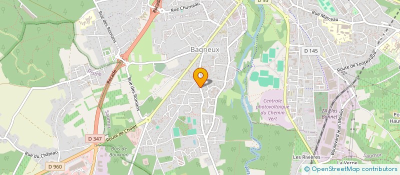 localisation de l'entreprise LA PIERRINE REBELLE  SAUMUR