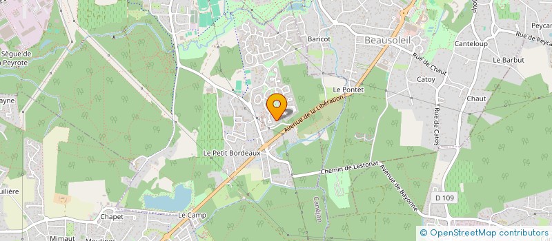 localisation de l'entreprise LA PIGNE LOISIRS CANEJAN à CANEJAN