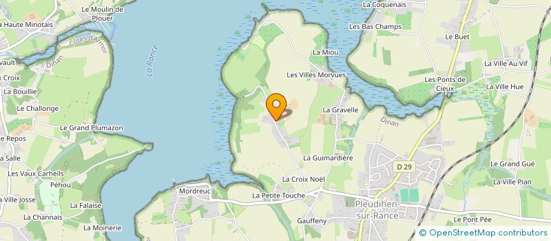 localisation de l'entreprise LA PILOTINE EN RANCE à PLEUDIHEN-SUR-RANCE