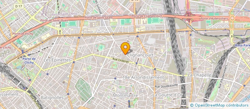 localisation de l'entreprise LA PILULE BLEUE  PARIS