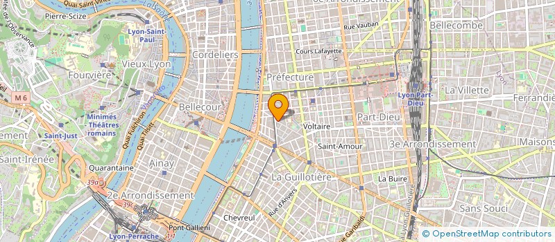 localisation de l'entreprise LA PILULE ROUGE CONSULTING  LYON