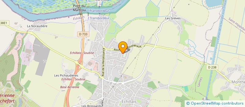 localisation de l'entreprise LA PIMALE  ECHILLAIS