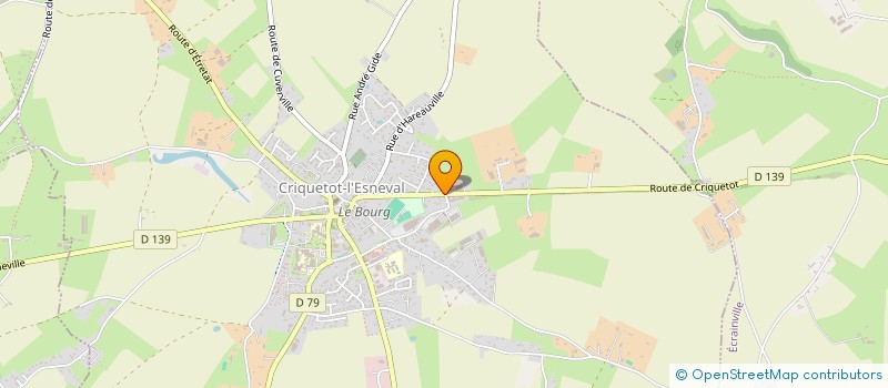 localisation de l'entreprise LA PINCE A LINGE  CRIQUETOT-L'ESNEVAL