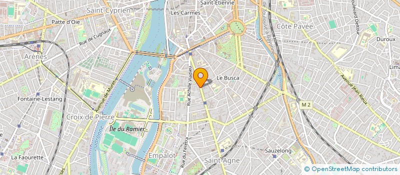 localisation de l'entreprise LA PINCOYA à TOULOUSE