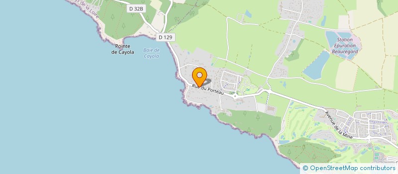 localisation de l'entreprise LA PINEDE à TALMONT-SAINT-HILAIRE