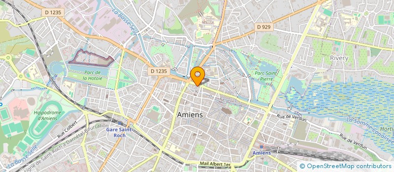 localisation de l'entreprise LA PINEDE à AMIENS