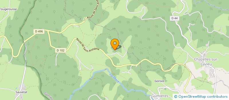 localisation de l'entreprise LA PINEDE DU ROY à GUMIERES