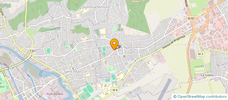 localisation de l'entreprise LA PINSONNIERE  ESSEY LES NANCY