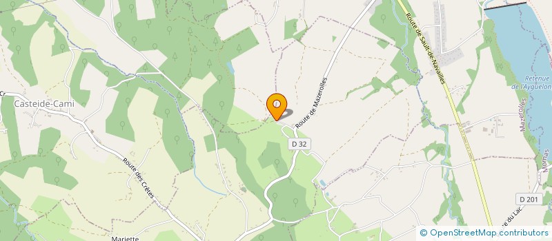 localisation de l'entreprise LA PINTE DES PYRENEES à CESCAU