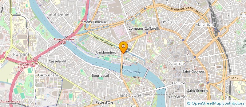 localisation de l'entreprise LA PIOVRA à TOULOUSE