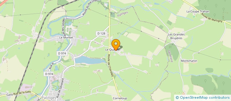 localisation de l'entreprise LA PIQUE DU JOUR  PALINGES