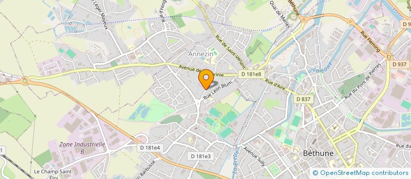 localisation de l'entreprise LA PISCINE  ANNEZIN