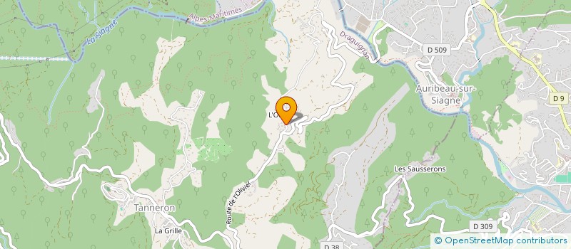 localisation de l'entreprise LA.PISCINE  TANNERON