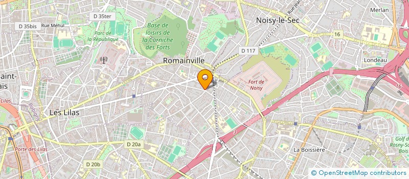localisation de l'entreprise LA PISSALADIERE à ROMAINVILLE