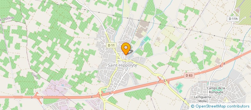 localisation de l'entreprise LA PISTACHE CATALANE  SAINT-HIPPOLYTE