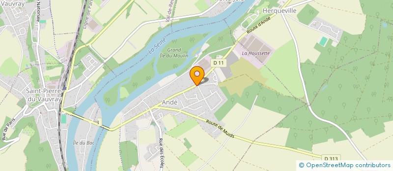 localisation de l'entreprise LA PISTE DE TOUS LES REVES  ANDE