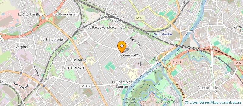 localisation de l'entreprise LA PISTOUCHE-DIEULEFIT à LAMBERSART