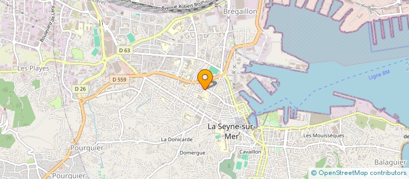 localisation de l'entreprise LA PITCHOUNE à LA SEYNE-SUR-MER