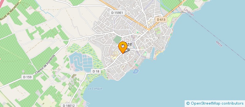 localisation de l'entreprise LA PITCHOURI à MEZE