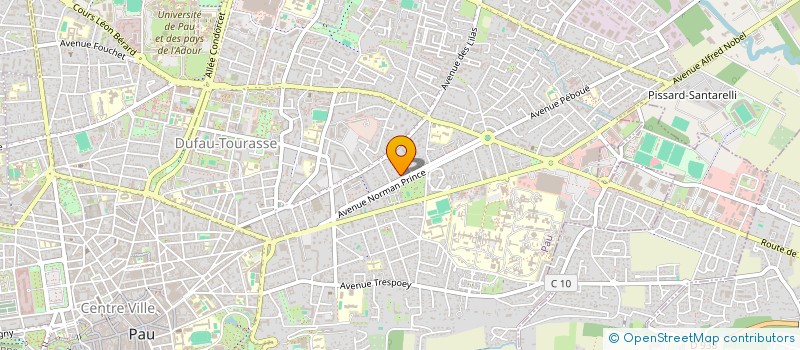 localisation de l'entreprise LA PIZOUNAISE à PAU