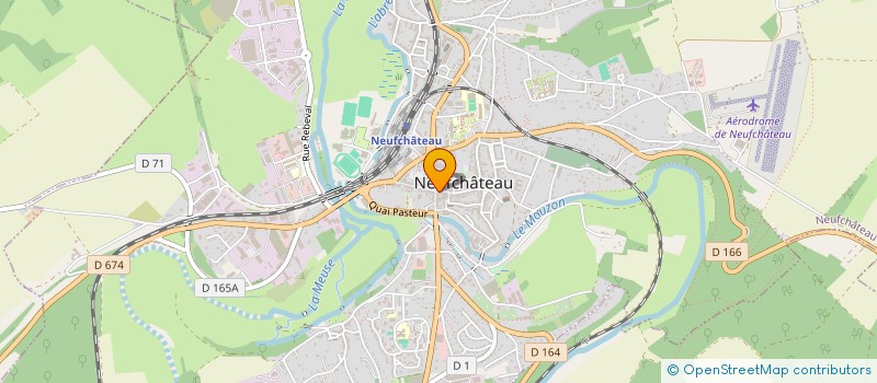 localisation de l'entreprise LA PIZZ  NEUFCHATEAU