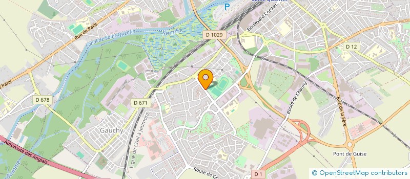 localisation de l'entreprise LA PIZZ' A DAMIEN à GAUCHY