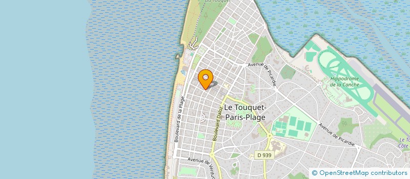 localisation de l'entreprise LA PIZZA à LE TOUQUET-PARIS-PLAGE