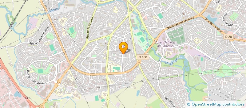 localisation de l'entreprise LA PLACE à CHOLET