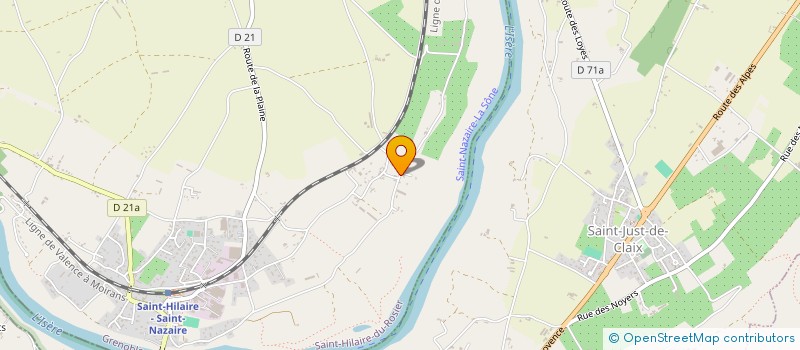 localisation de l'entreprise LA PLACE  SAINT-HILAIRE-DU-ROSIER