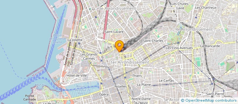 localisation de l'entreprise LA PLACE  MARSEILLE